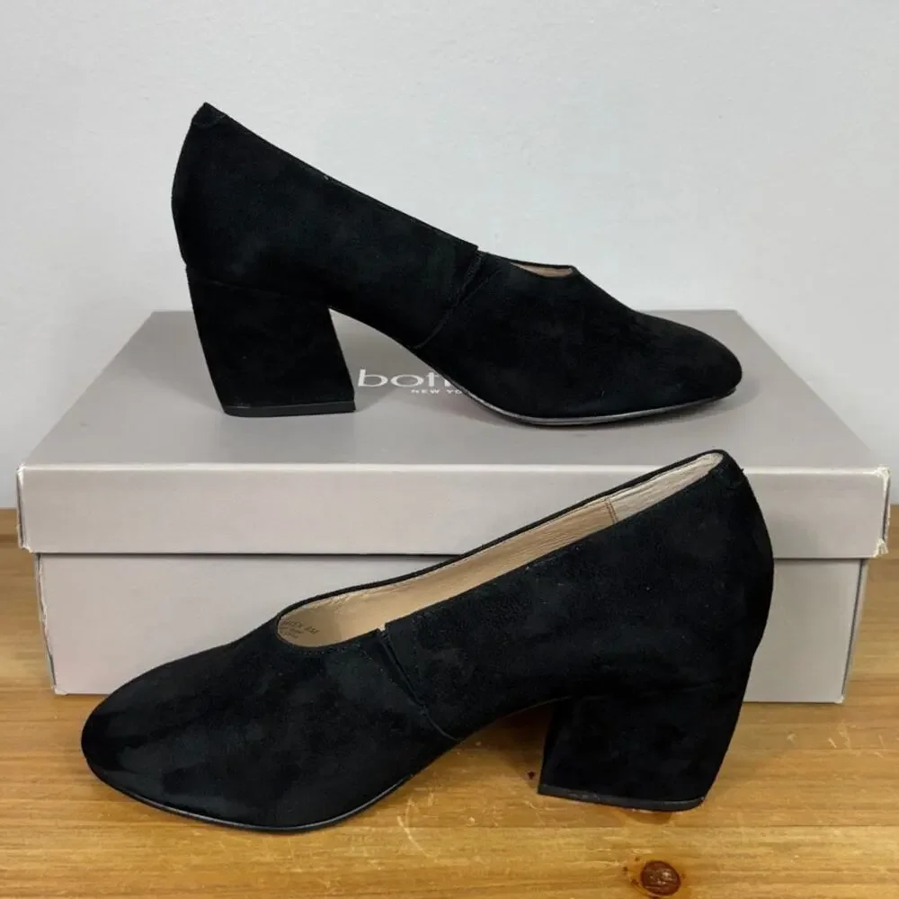 New Botkier Haven Pump in Black Suede Women's Size 6